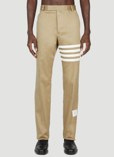 Thom Browne 4 Bar Chino Pants Camel thb0151008