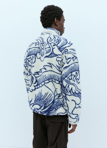 Stüssy Dragon Sherpa Jacket Natural sts0151010