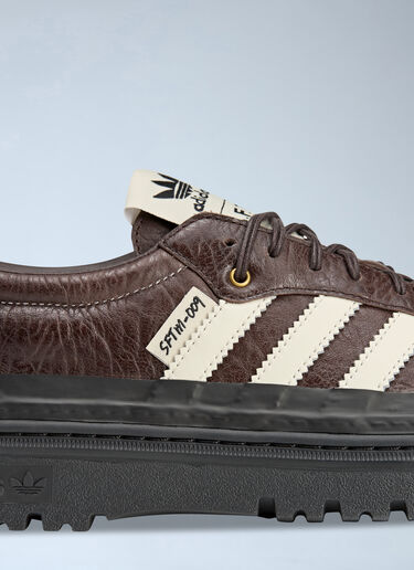 LN-CC® - adidas x SFTM: Samba LX Freizeit Sneakers - Brown adidas x SFTM Samba LX Freizeit Sneakers Brown asf0364005
