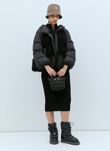 Moncler Brangue 短款羽绒服 黑色 mon0258011