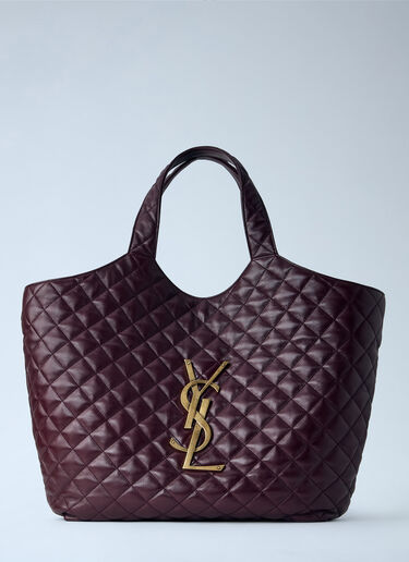 Saint Laurent Icare Maxi Handbag Burgundy sla0262050