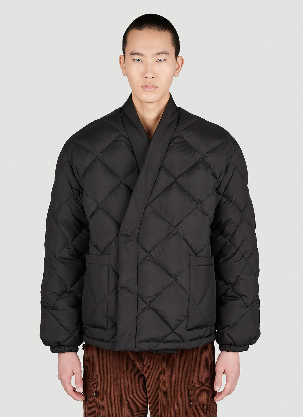 Kenzo Men s Kimono Puffer Jacket in Black LN CC