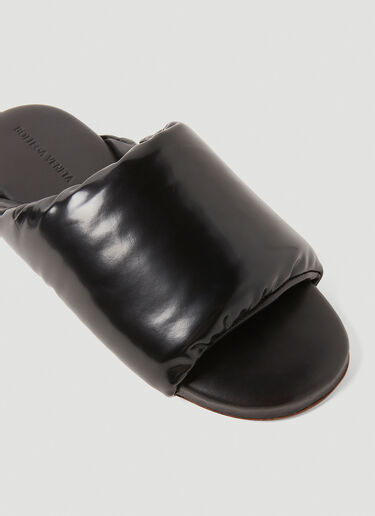 Bottega Veneta Flat Padded Sandals Black bov0251087