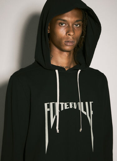 Rick Owens DRKSHDW Porterville 连帽运动衫  黑色 drk0158009