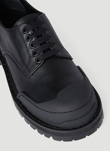 Dada Leather Derby Shoes Marni Dada Leather Derby Shoes Black mni0254006
