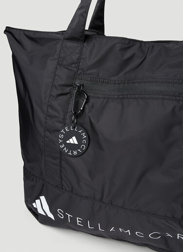 adidas by Stella McCartney Logo Print Tote Bag Black asm0251038