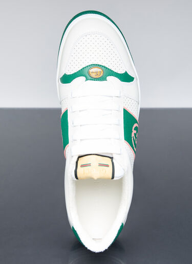 Gucci Interlocking G Leather Sneakers White guc0155097