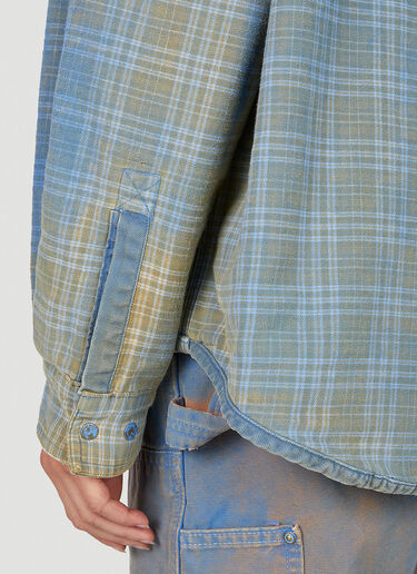 Double Flannel Overshirt NOTSONORMAL Double Flannel Overshirt Blue nsm0351005