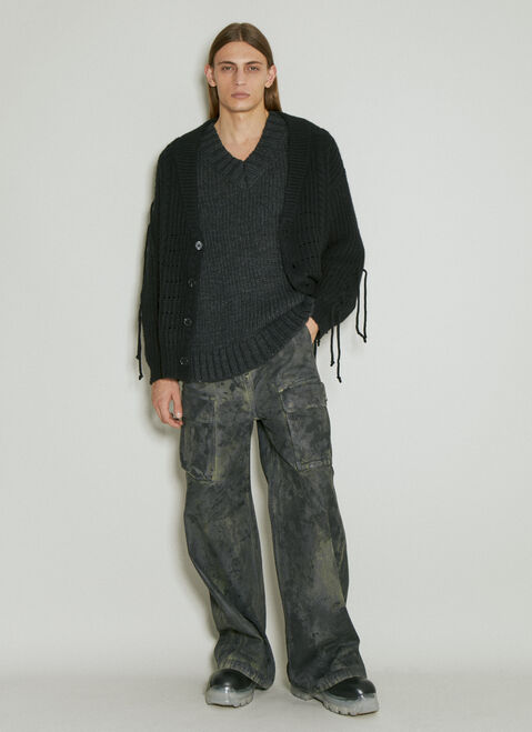 Guess USA ケーブルカーディガン ブラック gue0154005