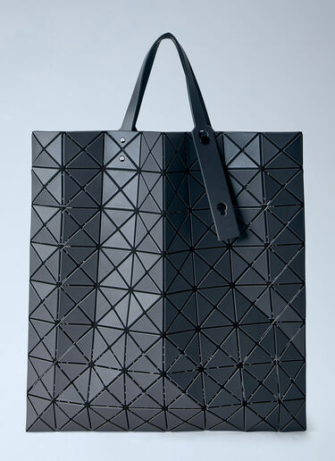 LN-CC® - Bao Bao Issey Miyake: Prims Gloss Tote Bag - Dark Grey Bao Bao Issey Miyake Prims Gloss Tote Bag Dark Grey bao0366030