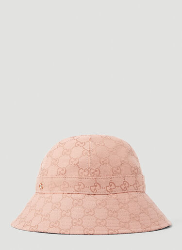 Gucci GG Canvas Bucket Hat Pink guc0253147