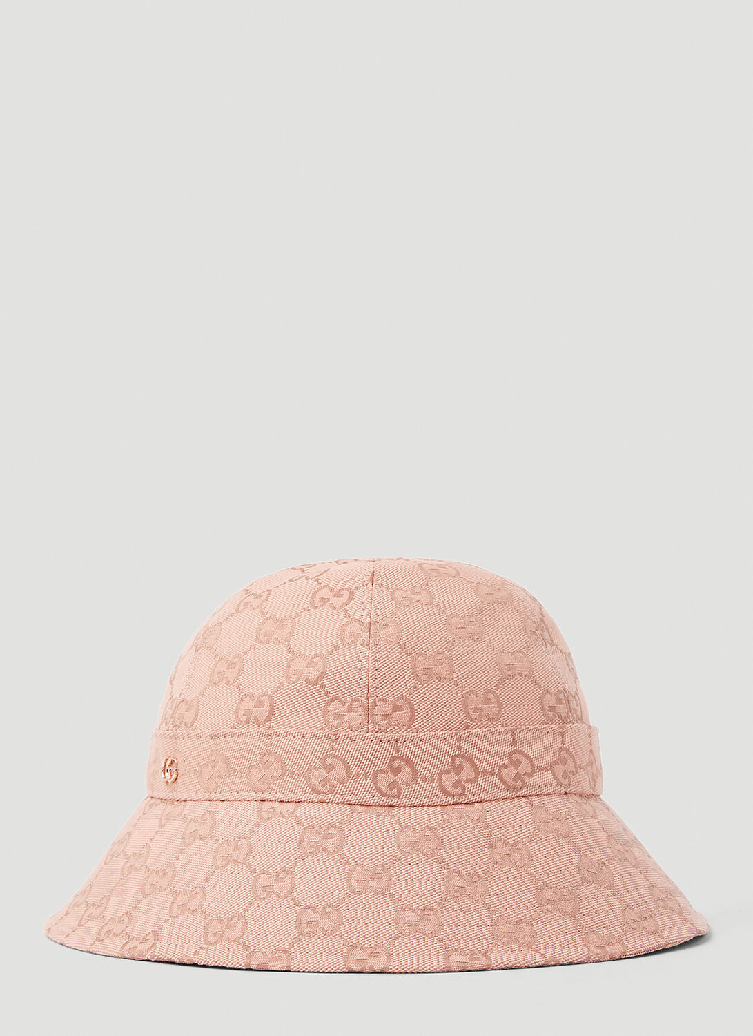 Shop Gucci Gg Canvas Bucket Hat In Pink