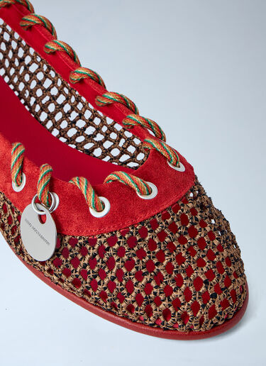 Kiko Kostadinov Reticella Flats Red kko0264015