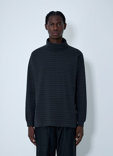 Turtleneck Striped Sweater Comme des Garçons Homme Turtleneck Striped Sweater Grey cdh0162004