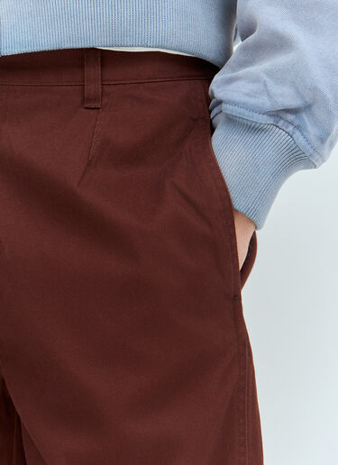 Stüssy Workgear Twill Pants Burgundy sts0159009
