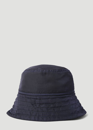 Dries Van Noten 탑스티칭 버킷 햇  블루 dvn0156038