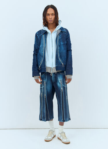 Denim Trucker Jacket Charlie Constantinou Denim Trucker Jacket Blue cco0156001