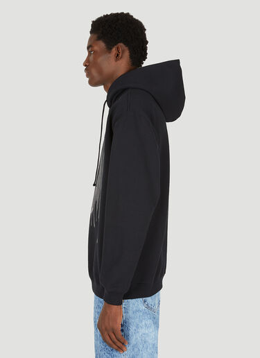 VTMNTS Dripping Barcode Hooded Sweatshirt Black vtm0350011