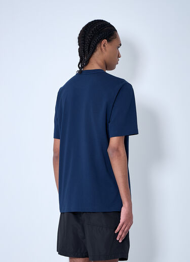 Moncler Logo Motif T-Shirt Blue mon0160020