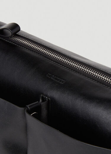 파일럿 숄더백 Jil Sander 파일럿 숄더백 블랙 jil0151027