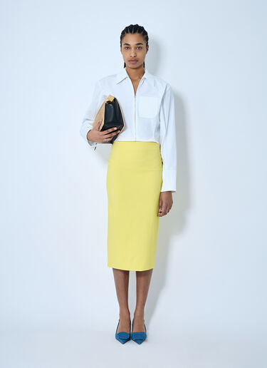 Jacquemus 라 주프 사블리에 스커트  옐로우 jac0260006