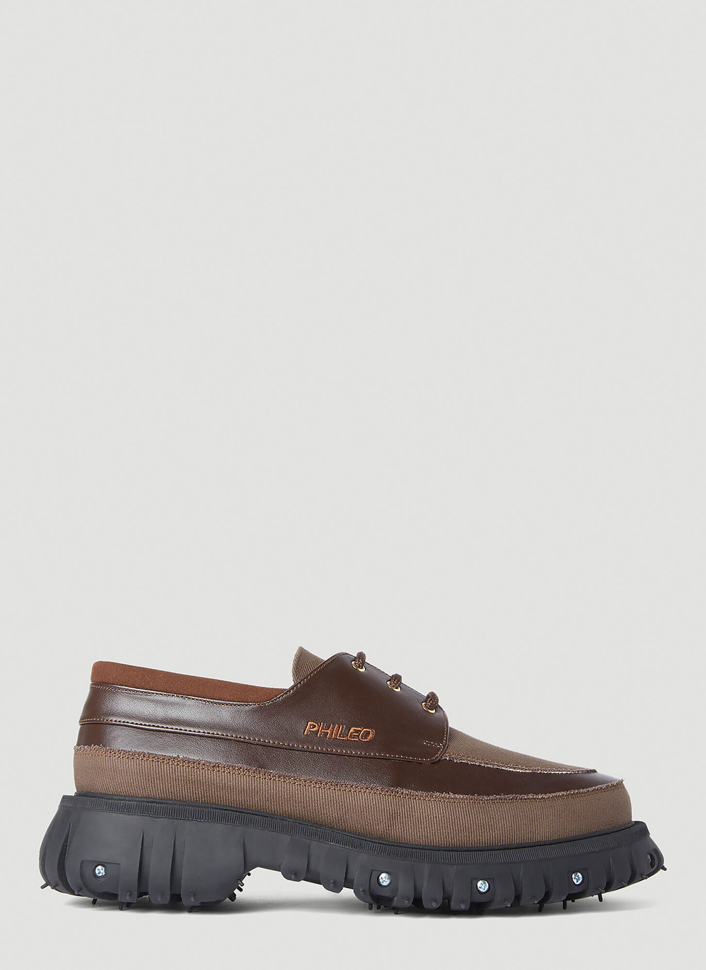 Phileo Yacht Shoes In Brown