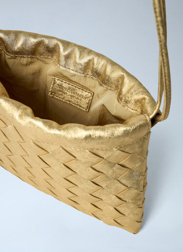 Bottega Veneta Small Intrecciato Dustbag Gold bov0263045