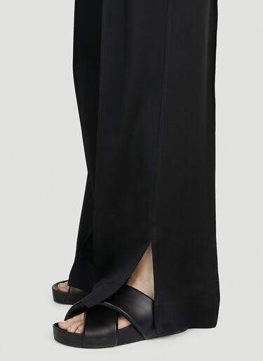 Jil Sander Split Cuff Pants Black jil0253001