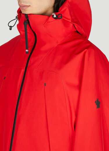 Moncler Grenoble Lapaz フード付きジャケット レッド mog0153021