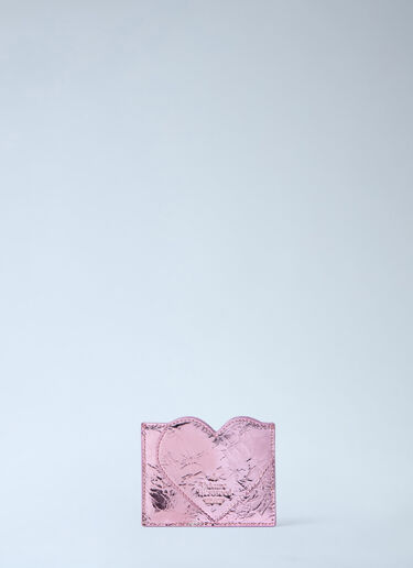 Vivienne Westwood Metallic Card Holder Pink vvw0264081