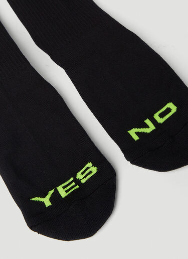VTMNTS Yes/No 양말 블랙 vtm0350020