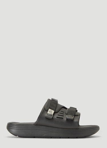 Suicoke Rubber Slides Black sui0344005