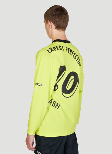 Martine Rose Long Sleeve Football Top Yellow mtr0152004