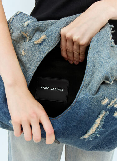 Marc Jacobs The Denim Sack Shoulder Bag Blue mcj0258001