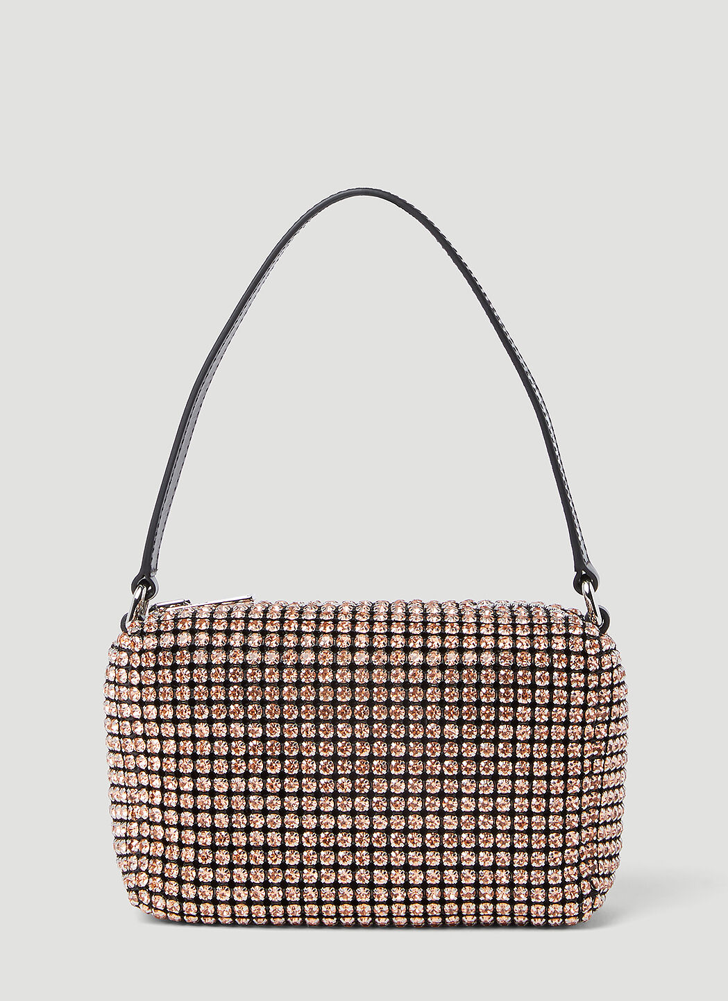 Alexander Wang Women s Heiress Crystal Shoulder Bag in Orange LN CC