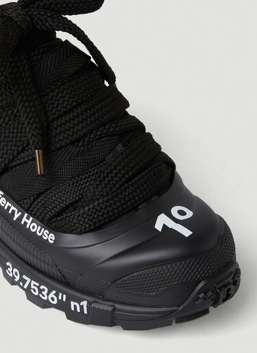 Burberry Coordinates Print Arthur Sneakers Black bur0151057