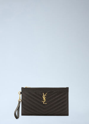 Saint Laurent モノグラムポーチ ブラック sla0241092