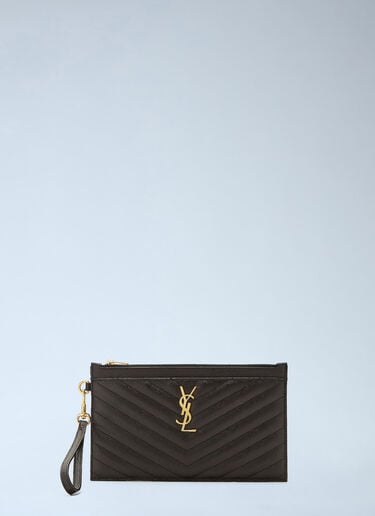 Saint Laurent 모노그램 파우치 블랙 sla0241092