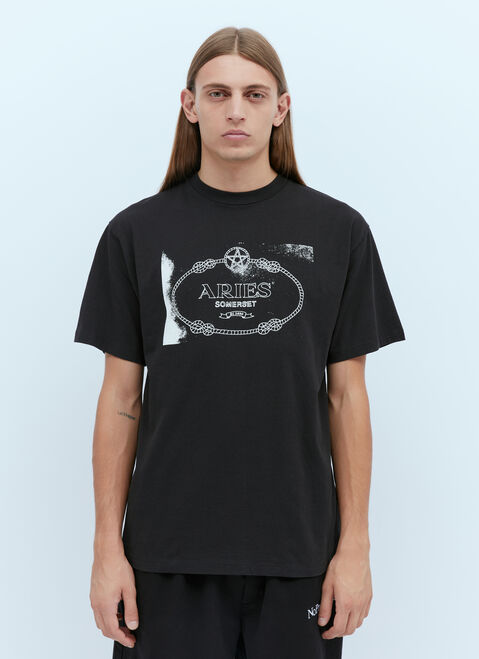 Aries Wiccan Ring T-Shirt White ari0152007