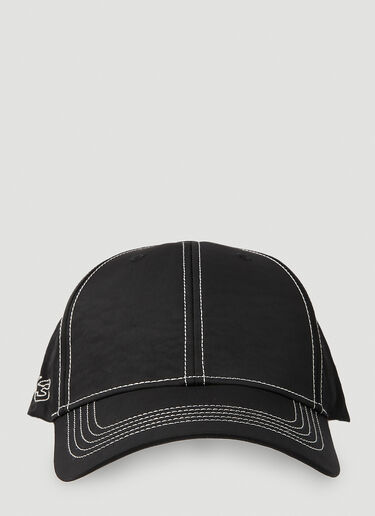 Y-3 Stitch Baseball Cap Black yyy0152056