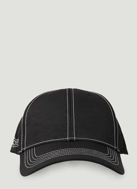 Y-3 Stitch Baseball Cap Black yyy0152054