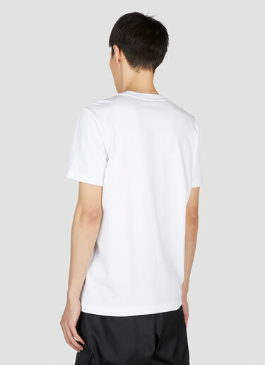 Moncler Logo Patch T-Shirt White mon0151019