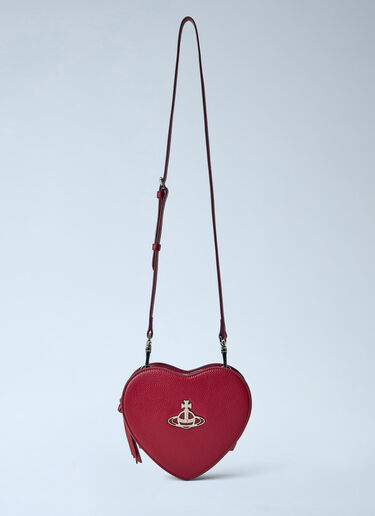 Vivienne Westwood Louise Heart Crossbody Bag Red vvw0264086