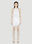 DI PETSA Wet Look Mini Dress White dip0252001