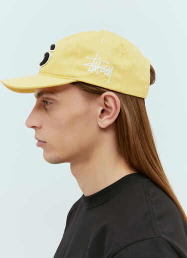 Stüssy Chenille S Low Pro Baseball Cap Yellow sts0152066