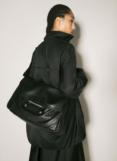 Marni Extra Large Trunkaroo Shoulder Bag Black mni0258010