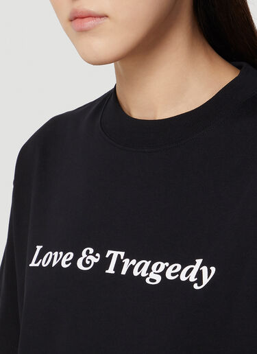 Soulland Anya Love and Tragedy T-Shirt Black sld0248001