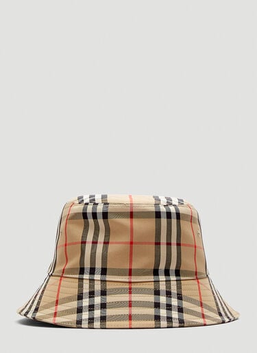 Burberry Classic Check Bucket Hat in Beige Beige bur0336001