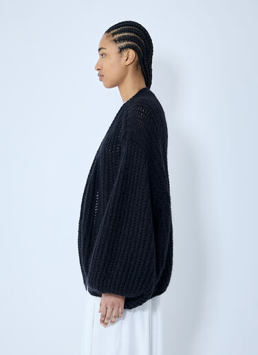 TOTEME Puffed Cardigan Black tot0260027