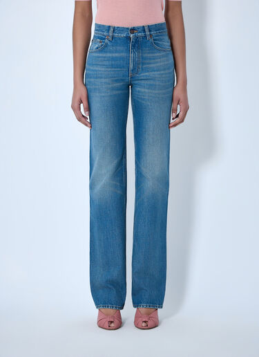 Straight-Leg Denim Jeans Chloé Straight-Leg Denim Jeans Blue chl0264017